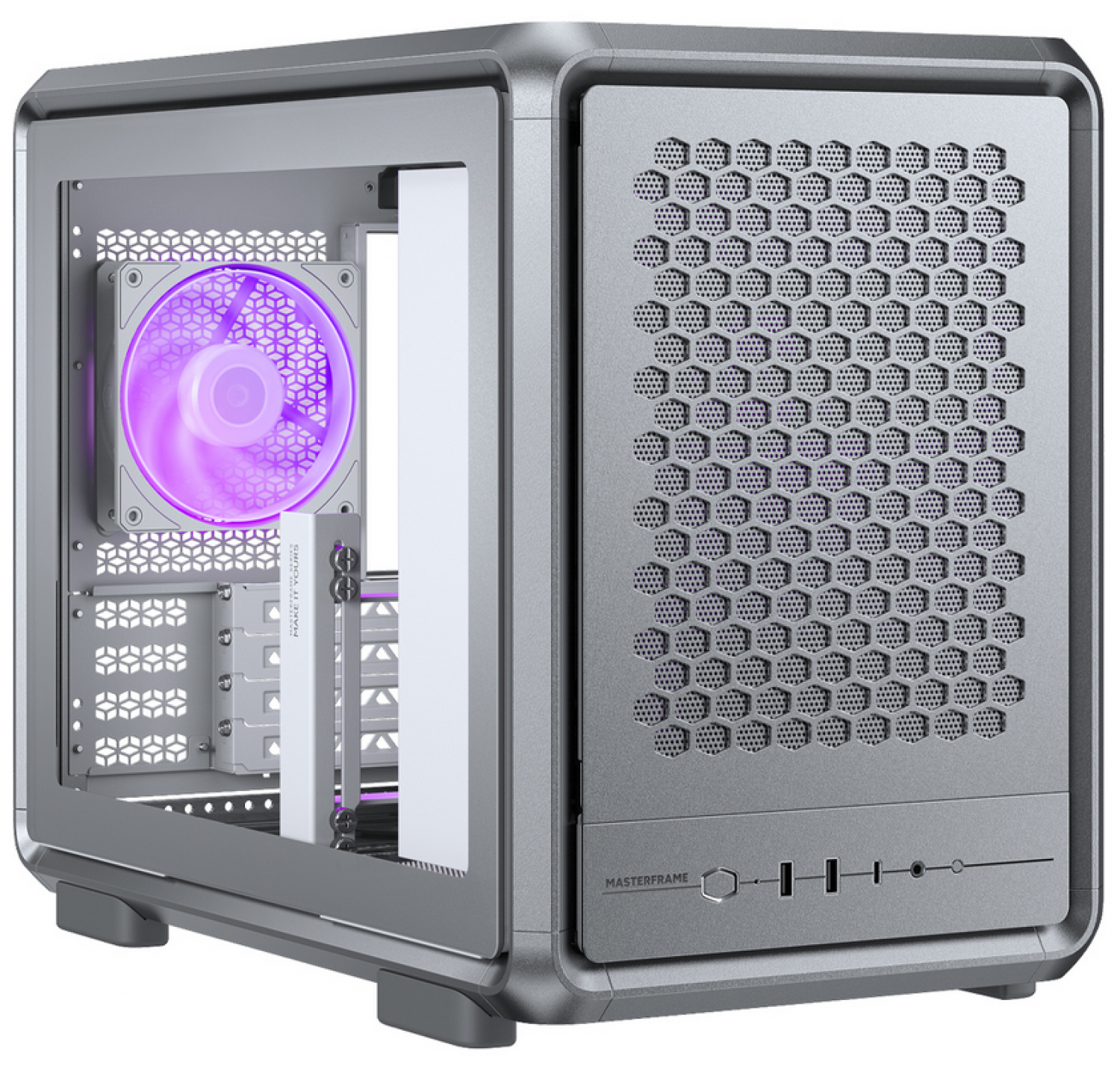 gabinete_cooler_master_400_master_frame_mesh_silver - Imagen completa 1