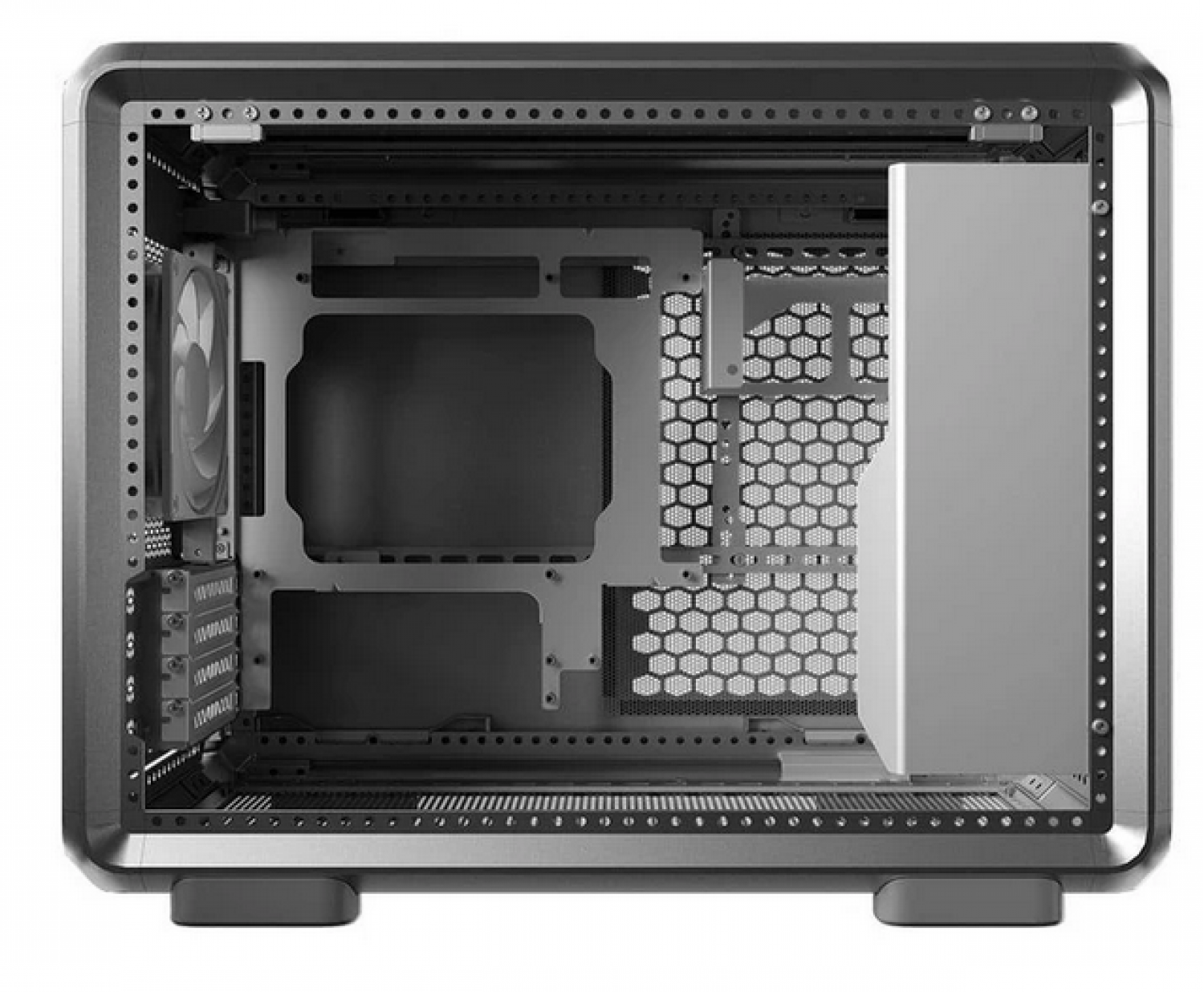 gabinete_cooler_master_400_master_frame_mesh_silver - Imagen completa 2