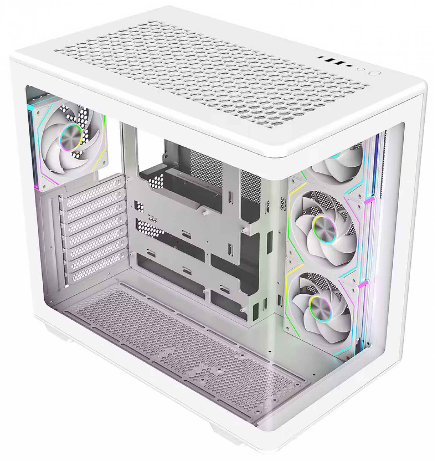 gabinete_cooler_master_600_elite_white_argb_x_4_coolers - Imagen completa 3