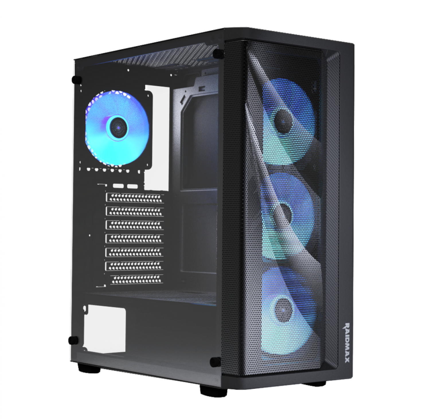 gabinete_gamer_raidmax_meshian_x922_black_atx_tg_argb - Imagen completa 1