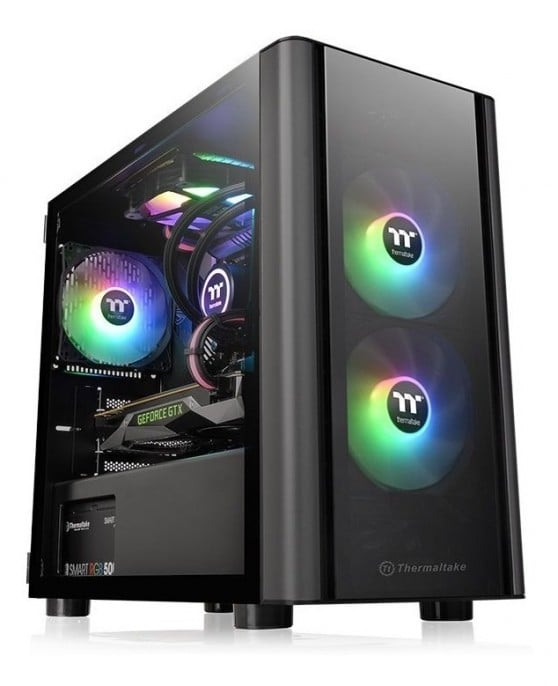 gabinete_thermaltake_v150_tg_black_tempered_glass - Imagen 5
