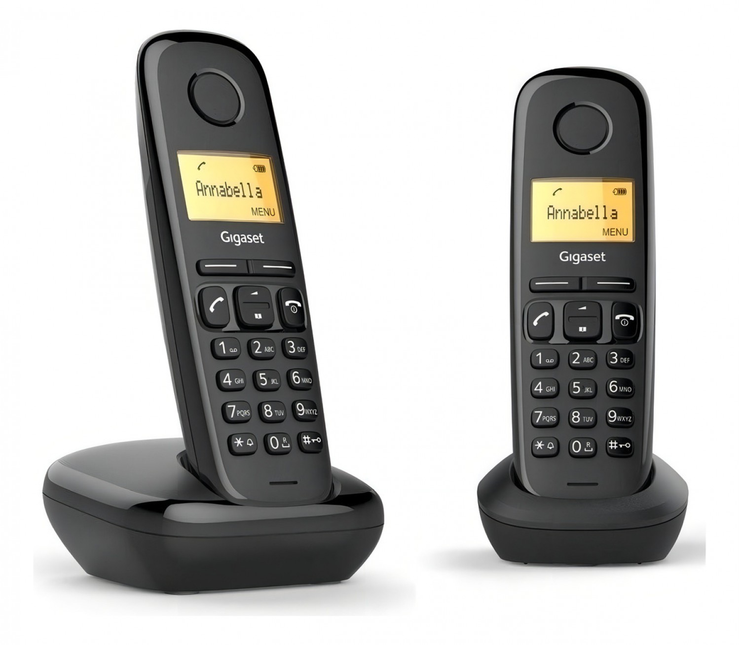gigaset_telefono_inalambrico_a170_duo_black_sin_caja - Imagen completa 1