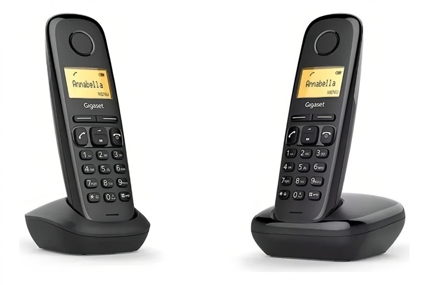 gigaset_telefono_inalambrico_a170_duo_black_sin_caja - Imagen completa 3