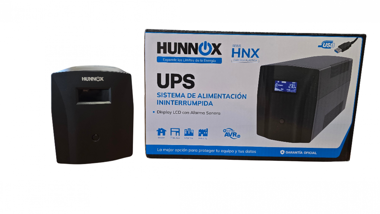 hunnox_ups_y_estabilizador_1500va_lcd_c_usb - Imagen completa 1