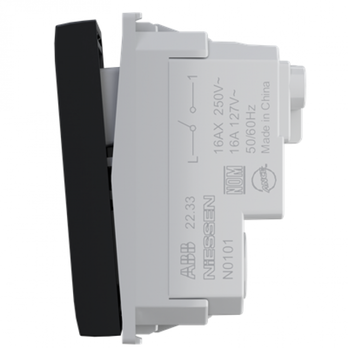 interruptor_1_punto_16a___1_modulo_negro_abb - Imagen 2