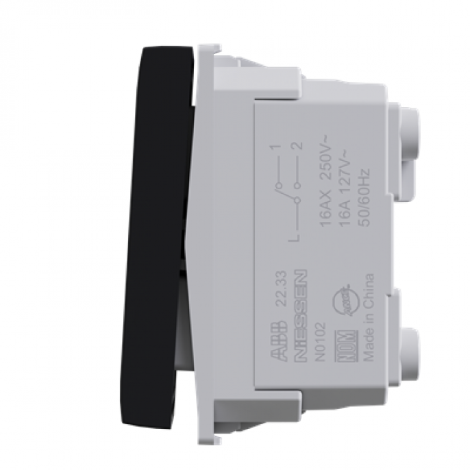 interruptor_combinacion_16a___1_modulo_negro_abb - Imagen 2