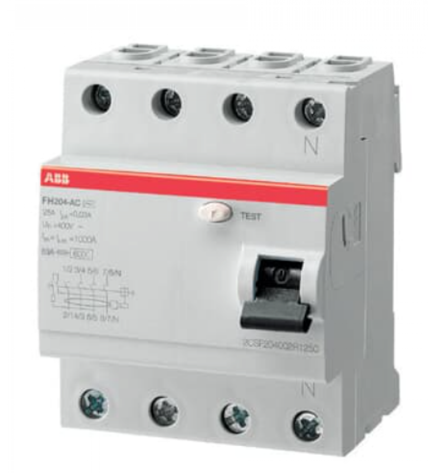 interruptor_diferencial_fh204_63a_300ma_abb - Imagen completa 1