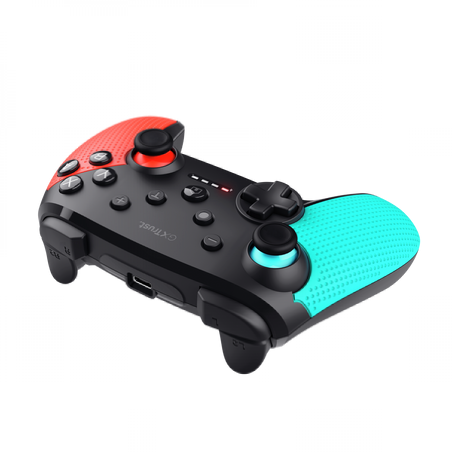 joystick_inalambrico_gxtrust_1246b_muta_para_nintendo_switch_rojo_y_azul - Imagen completa 2