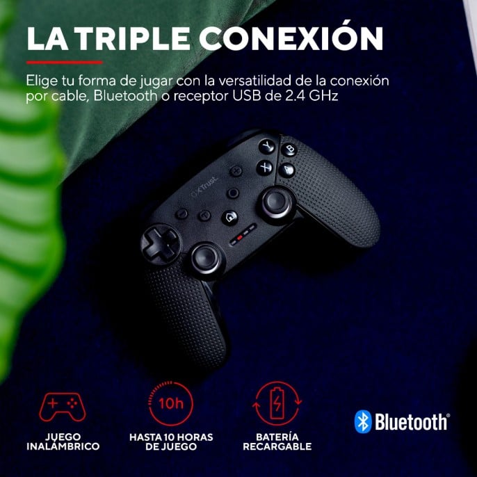 joystick_inalambrico_gxtrust_542_muta_para_pc_switch_negro - Imagen 6