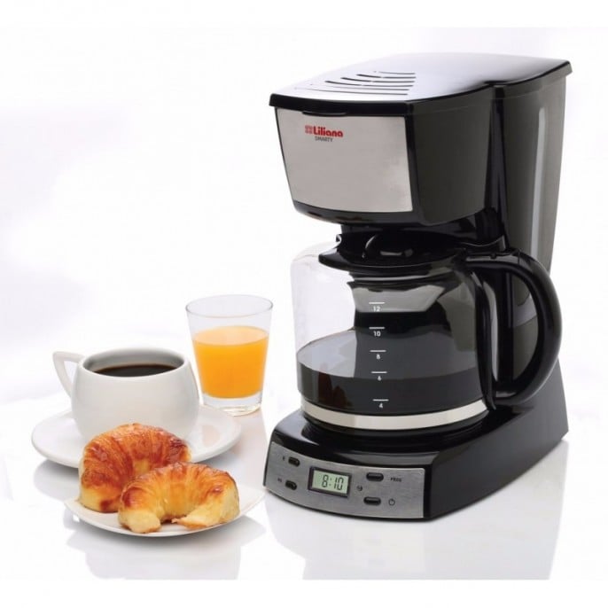 liliana_cafetera_con_timer_smarty_cromado - Imagen 2