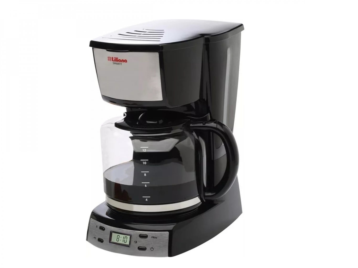 liliana_cafetera_con_timer_smarty_cromado - Imagen completa 1