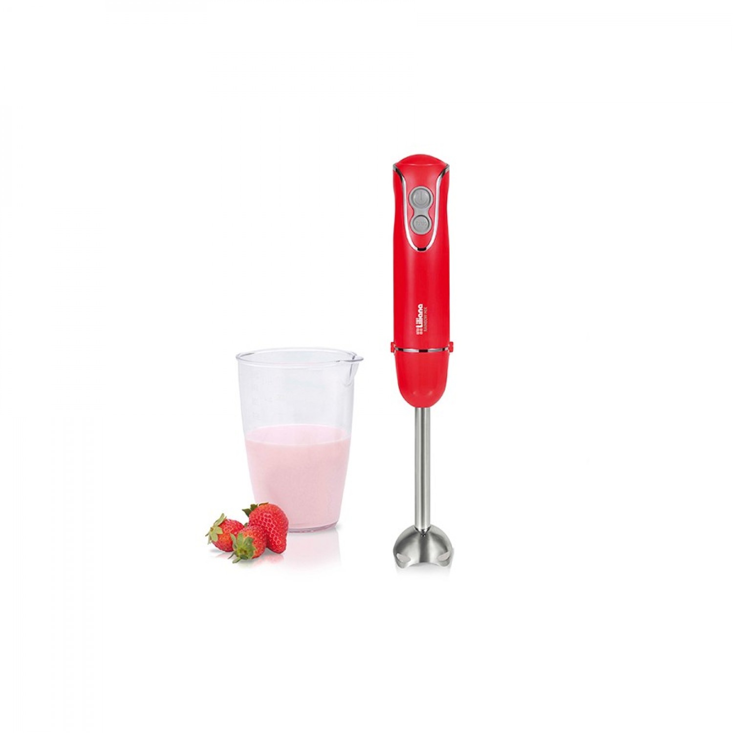 liliana_procesadora_manual_rainbow_mixer_450w_rojo - Imagen completa 1