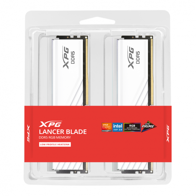 memoria_adata_ddr5_2x8gb_5600mhz_xpg_lancer_white_rgb_heatsink - Imagen 2