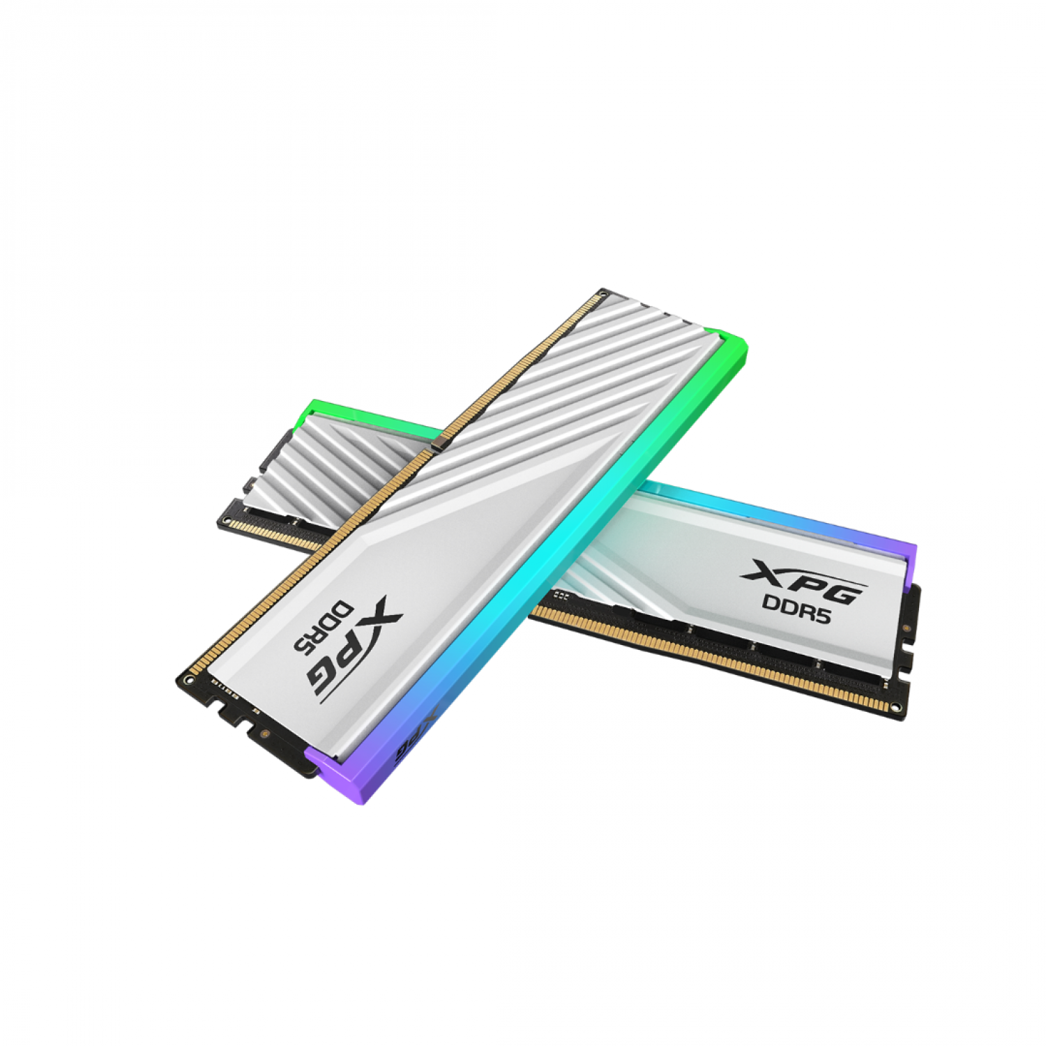 memoria_adata_ddr5_2x8gb_5600mhz_xpg_lancer_white_rgb_heatsink - Imagen completa 1