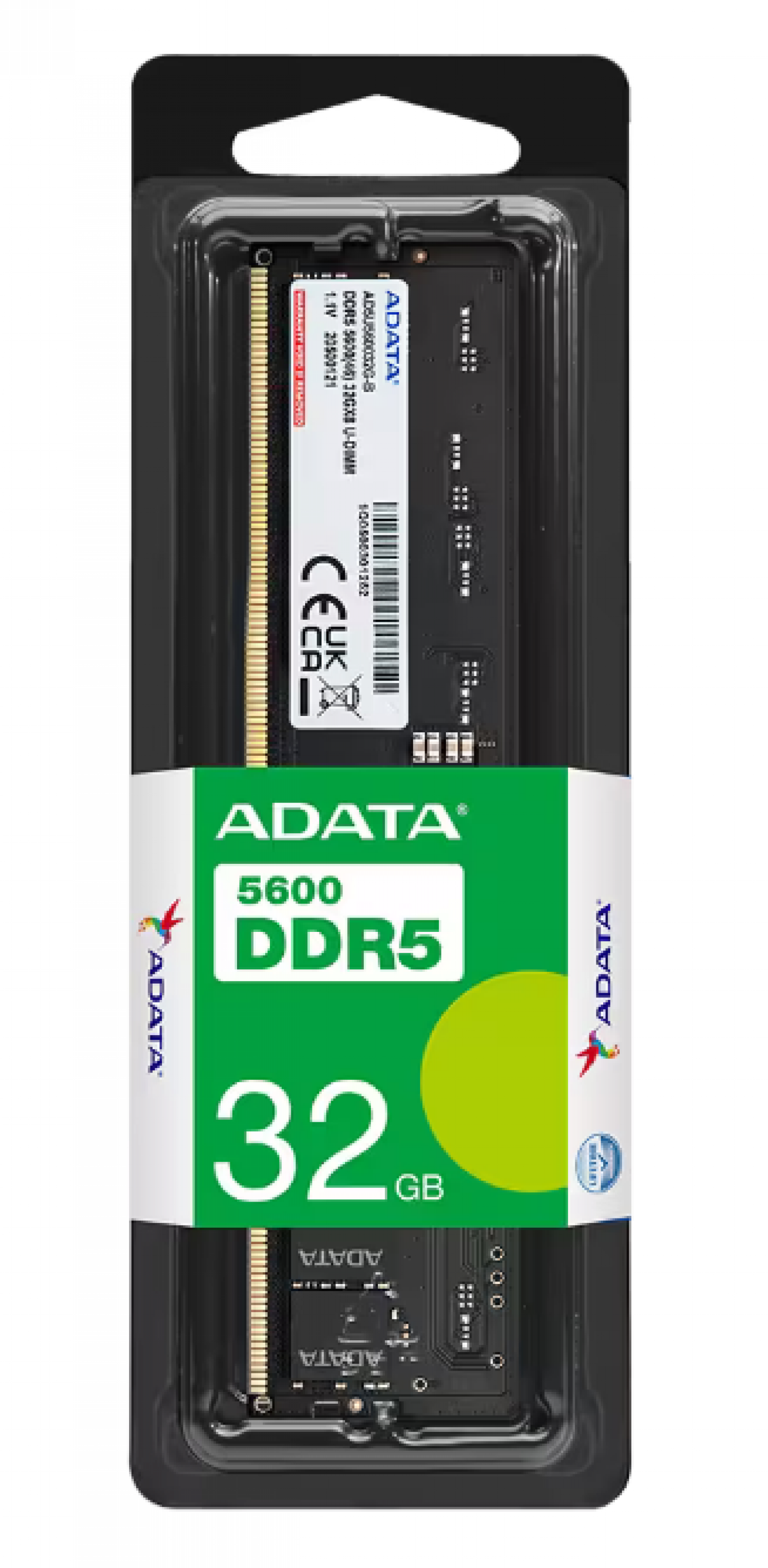 memoria_adata_ddr5_32gb_5600_single_traynon_heat - Imagen completa 1