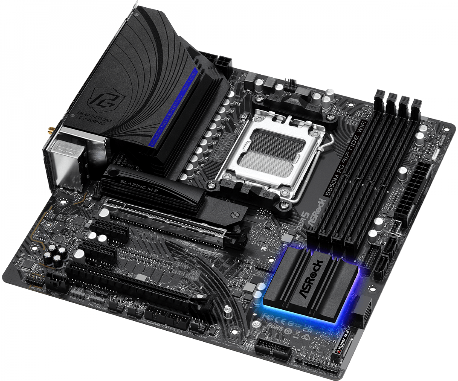motherboard_asrock_am5_b650m_pg_riptide_wifi - Imagen completa 3