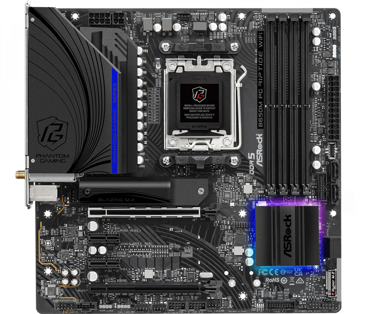 motherboard_asrock_am5_b650m_pg_riptide_wifi - Imagen completa 2