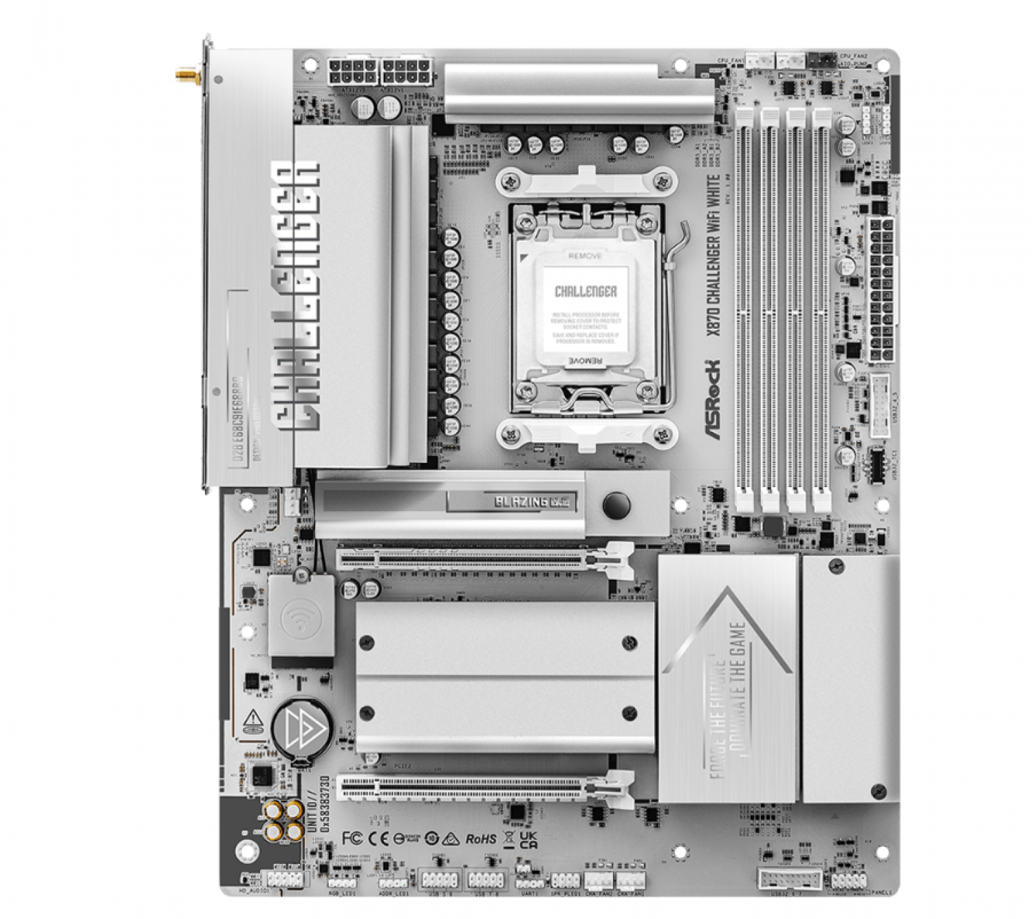 motherboard_asrock_am5_x870_challenger_wifi_white - Imagen completa 2