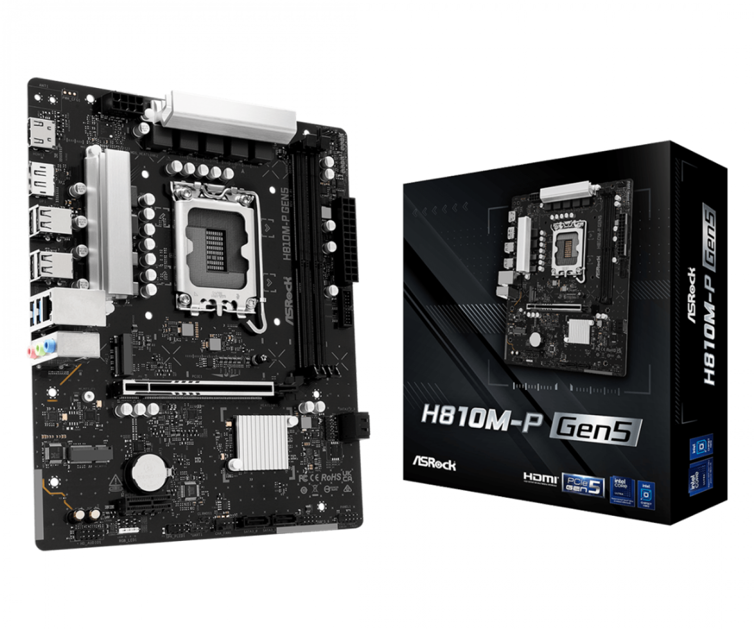 motherboard_asrock_lga1851_h810m_p_gen5_intel - Imagen completa 1