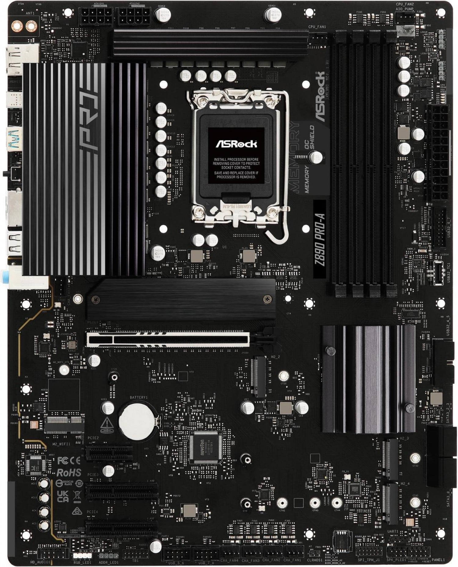 motherboard_asrock_lga1851_z890_pro_a - Imagen completa 2