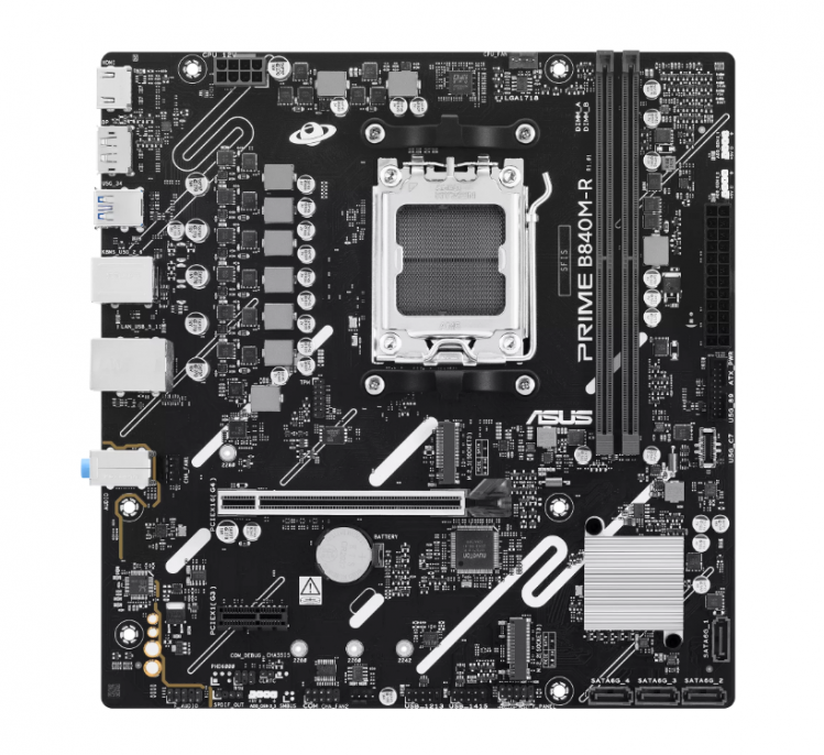 motherboard_asus_am5_prime_b840m_r - Imagen 2