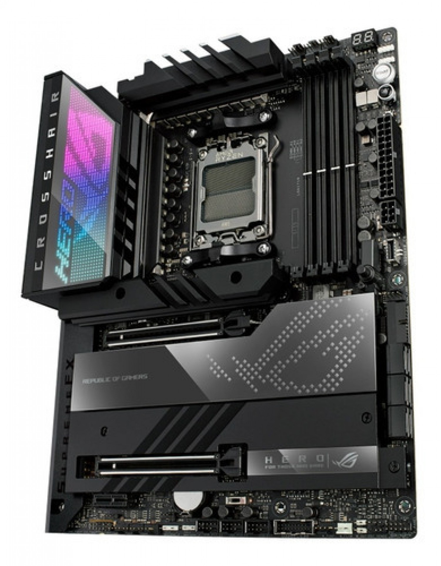 motherboard_asus_am5_rog_crosshair_x670e_hero - Imagen completa 5