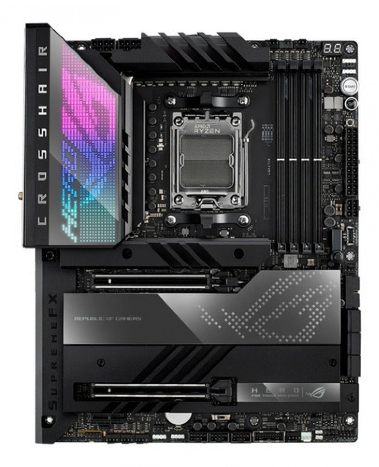 motherboard_asus_am5_rog_crosshair_x670e_hero - Imagen completa 2