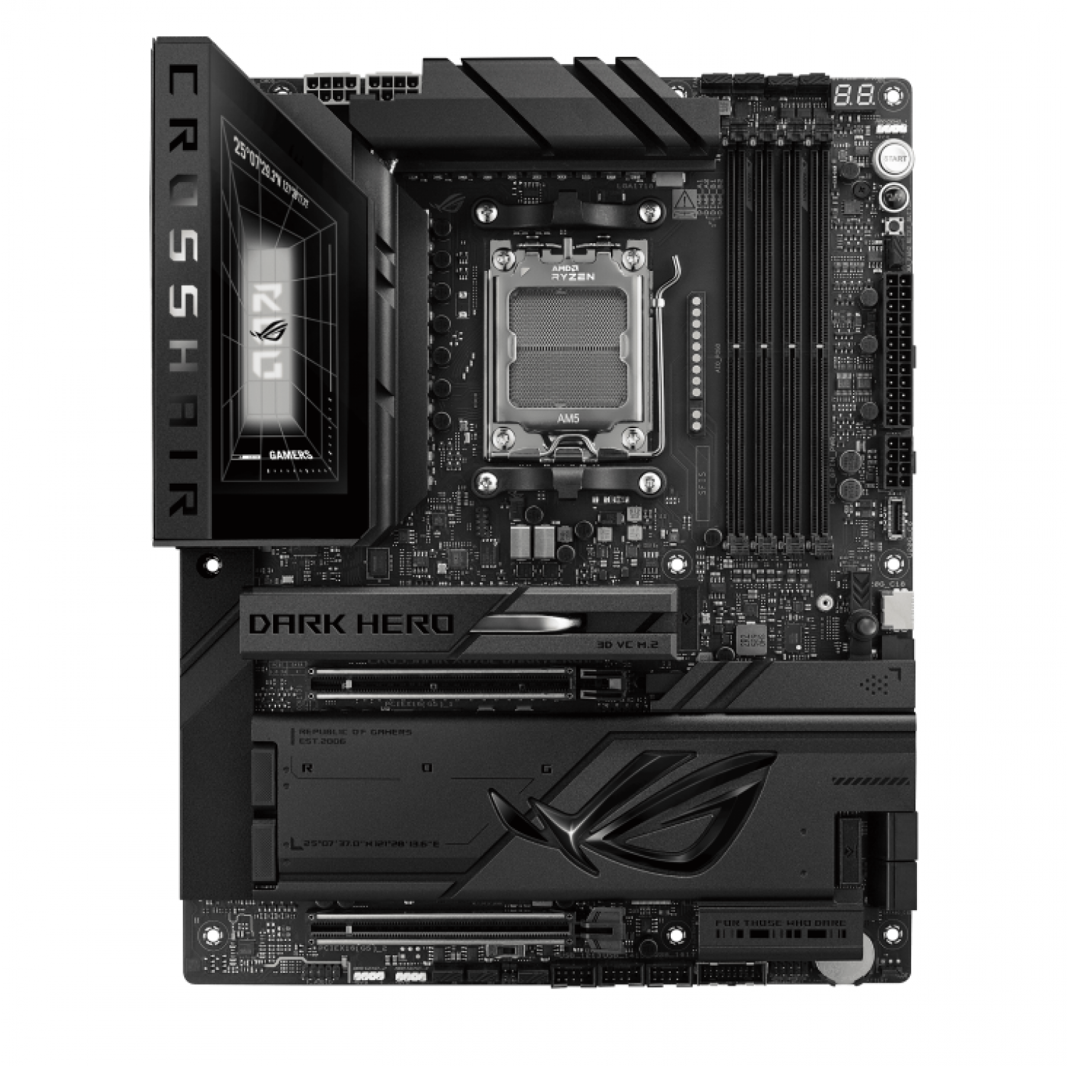 motherboard_asus_am5_rog_crosshair_x870e_dark_hero - Imagen completa 1