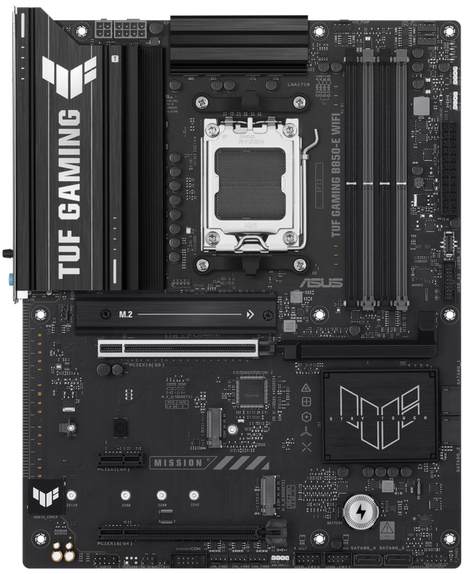 motherboard_asus_am5_tuf_gaming_b850_e_wifi - Imagen completa 2
