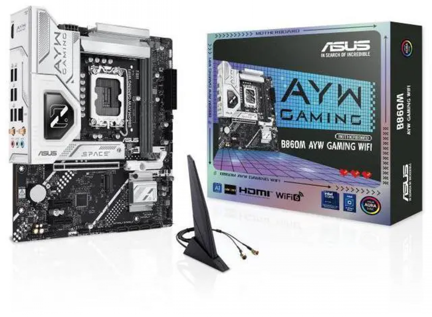 motherboard_asus_lga1851_b860m_ayw_gaming_wifi - Imagen completa 1