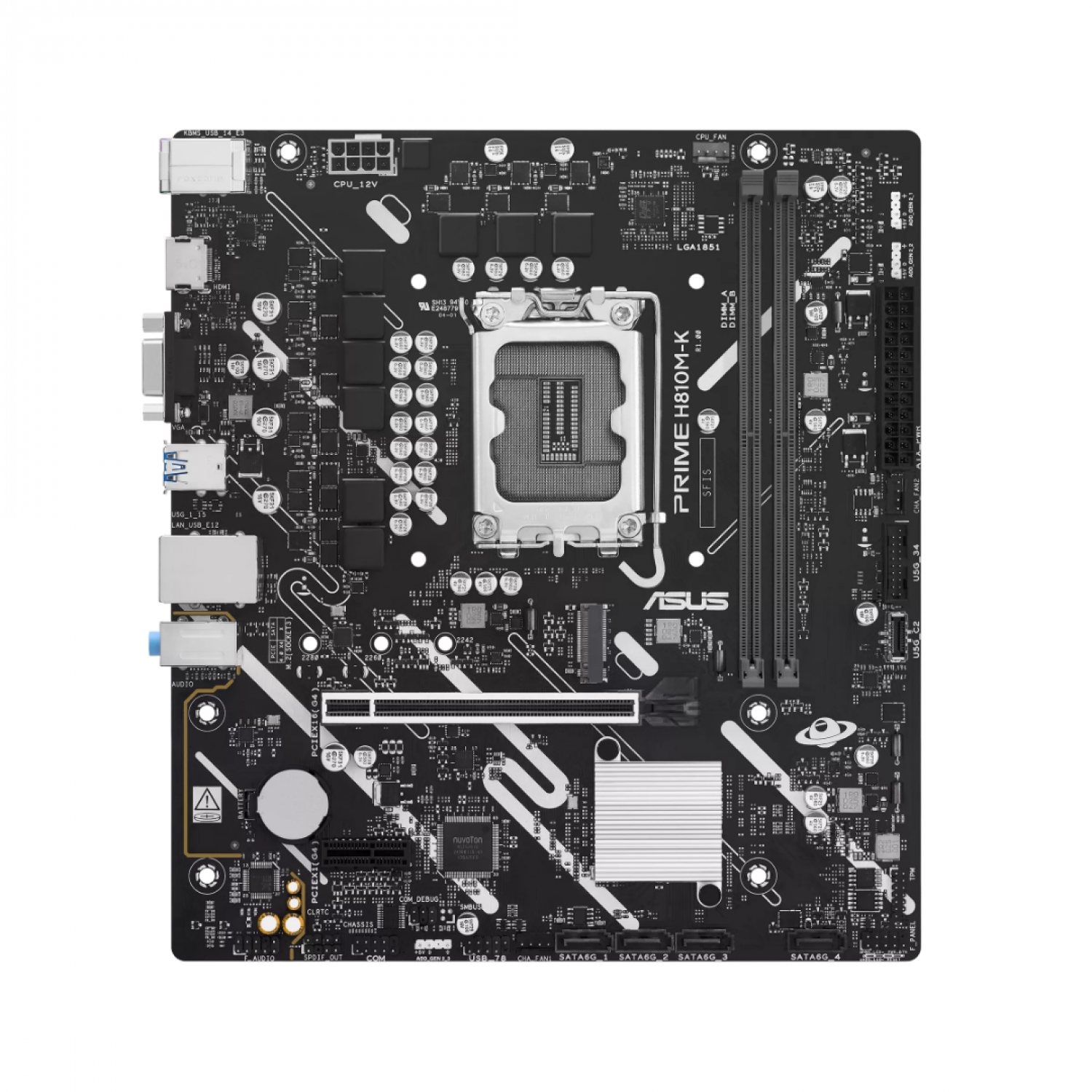 motherboard_asus_lga1851_prime_h810m_k - Imagen completa 4