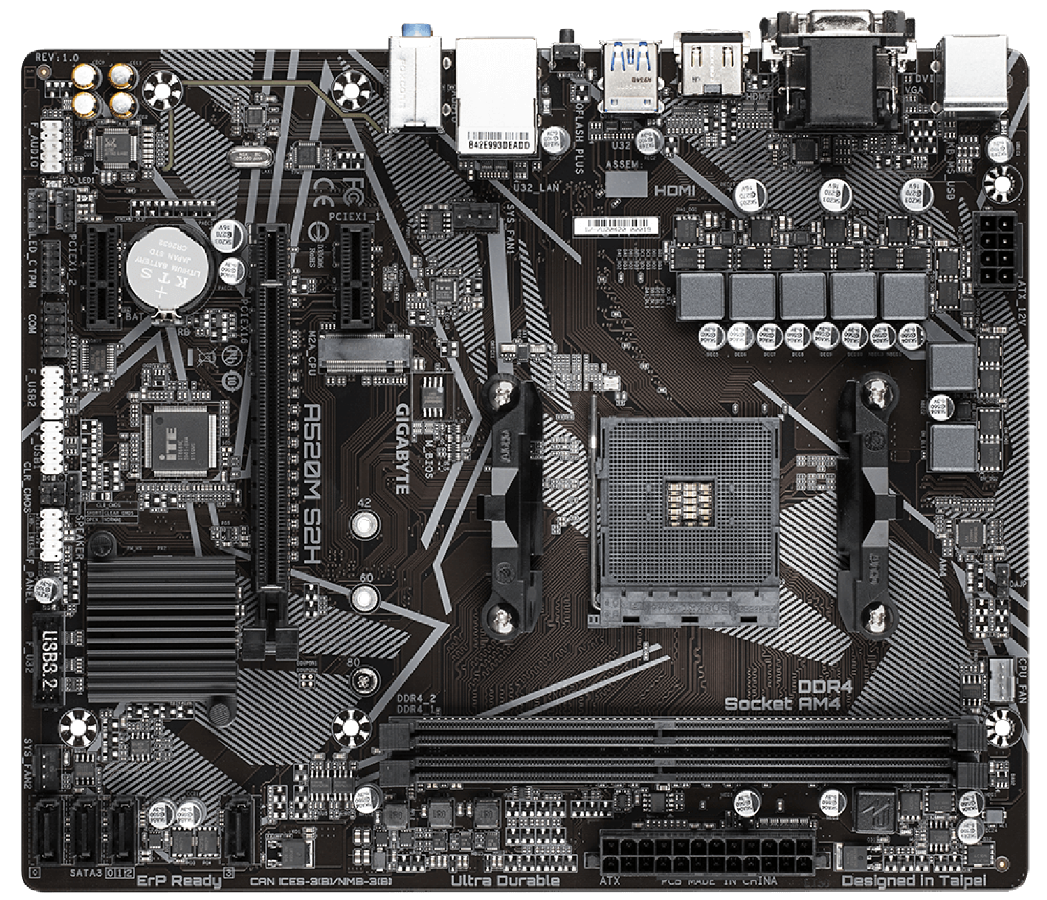 motherboard_gigabyte_am4_a520m_s2h - Imagen completa 3