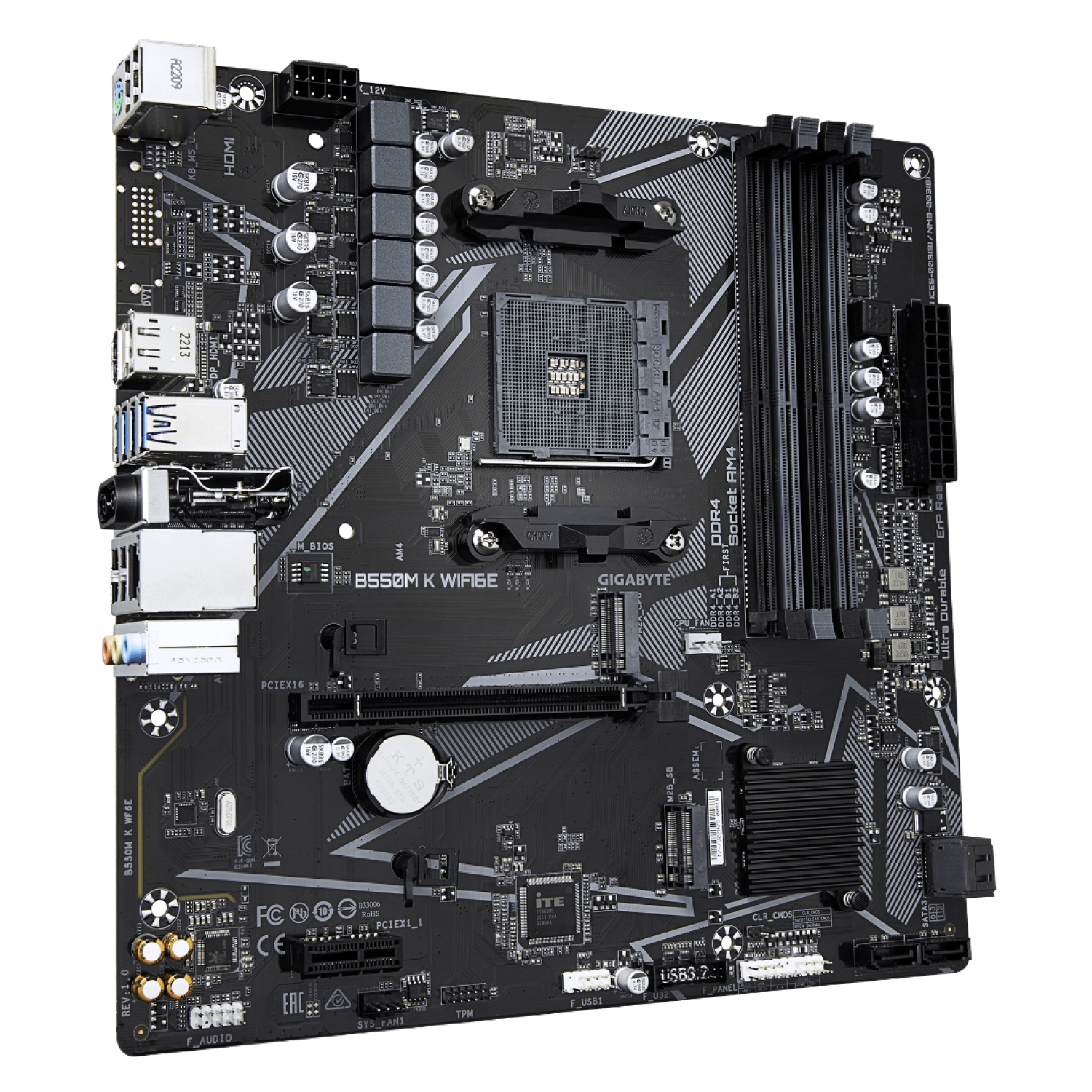 motherboard_gigabyte_am4_b550m_k_wf6e - Imagen completa 3