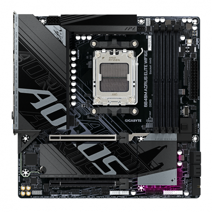 motherboard_gigabyte_am5_b840m_aorus_elite_wifi6e - Imagen 2