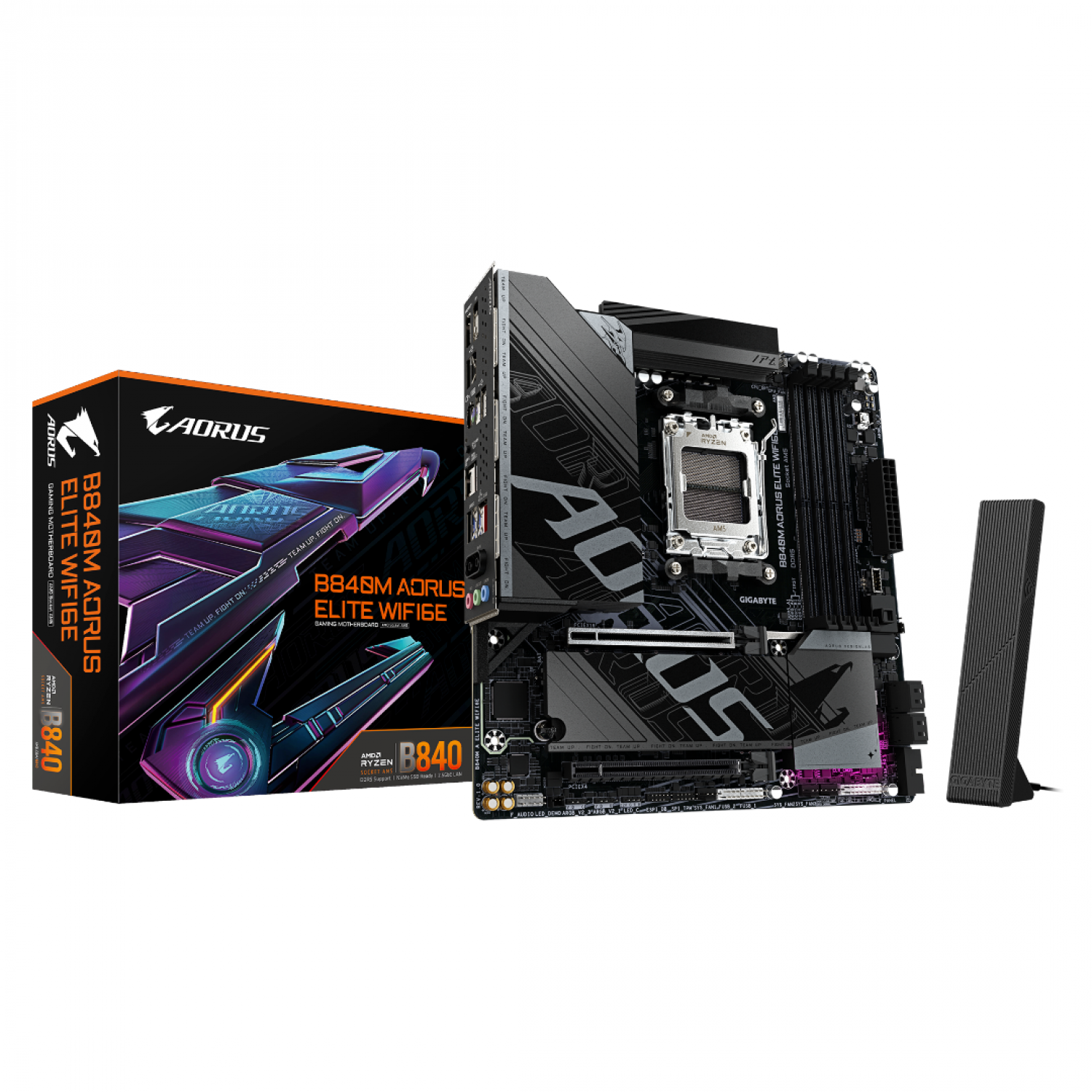 motherboard_gigabyte_am5_b840m_aorus_elite_wifi6e - Imagen completa 1