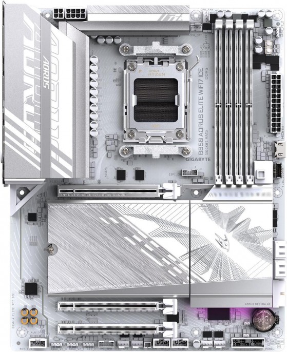 motherboard_gigabyte_am5_b850_aorus_elite_wf7_ice - Imagen 4