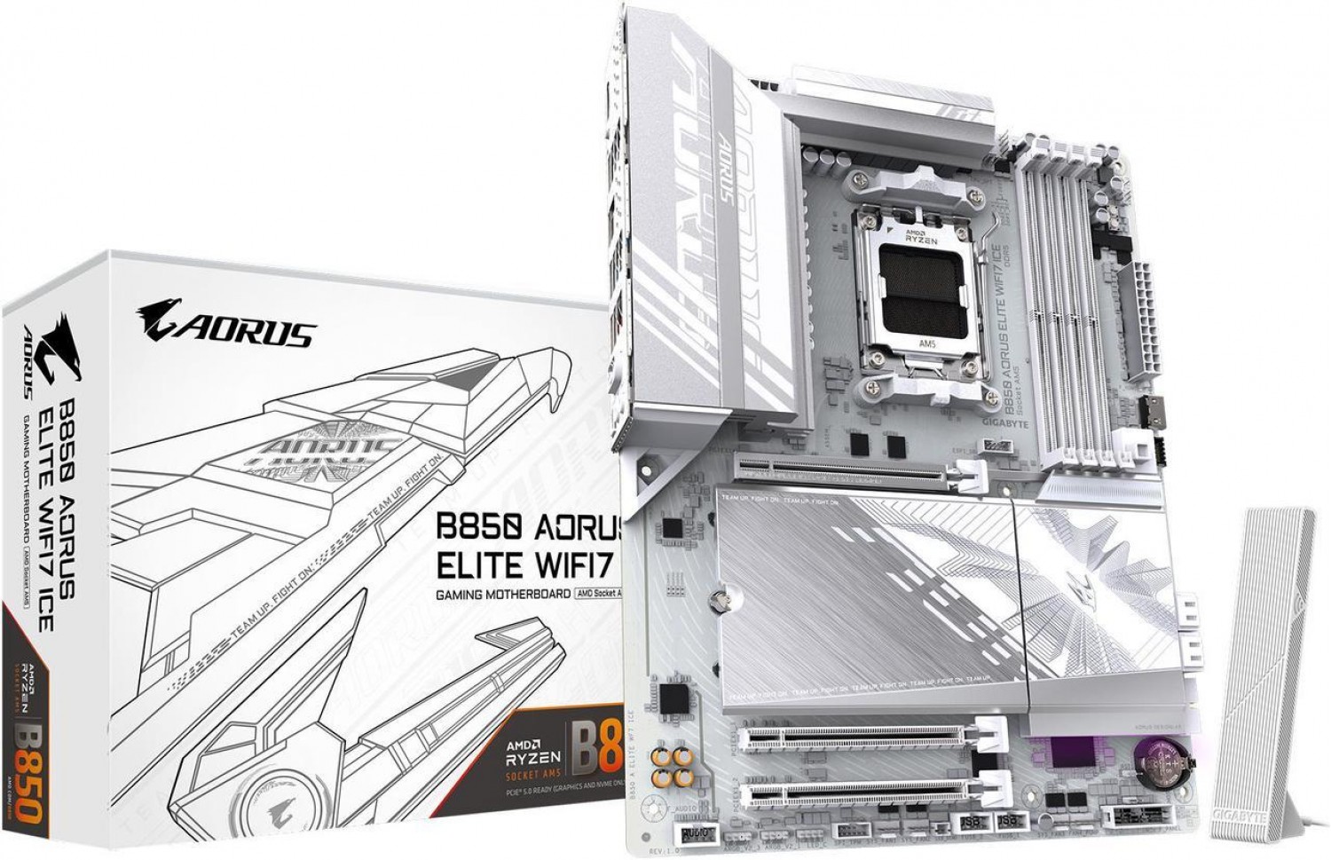 motherboard_gigabyte_am5_b850_aorus_elite_wf7_ice - Imagen completa 1