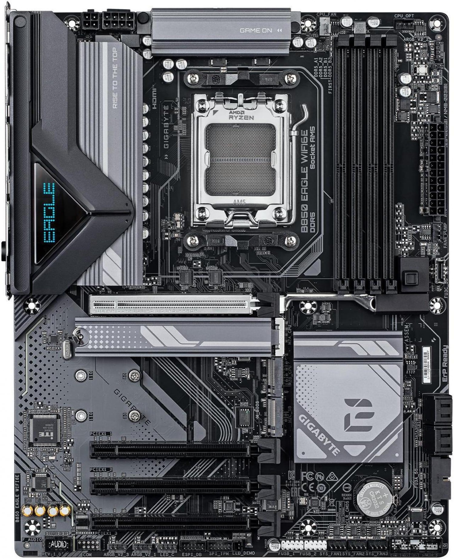 motherboard_gigabyte_am5_b850_eagle_wifi6e - Imagen completa 2