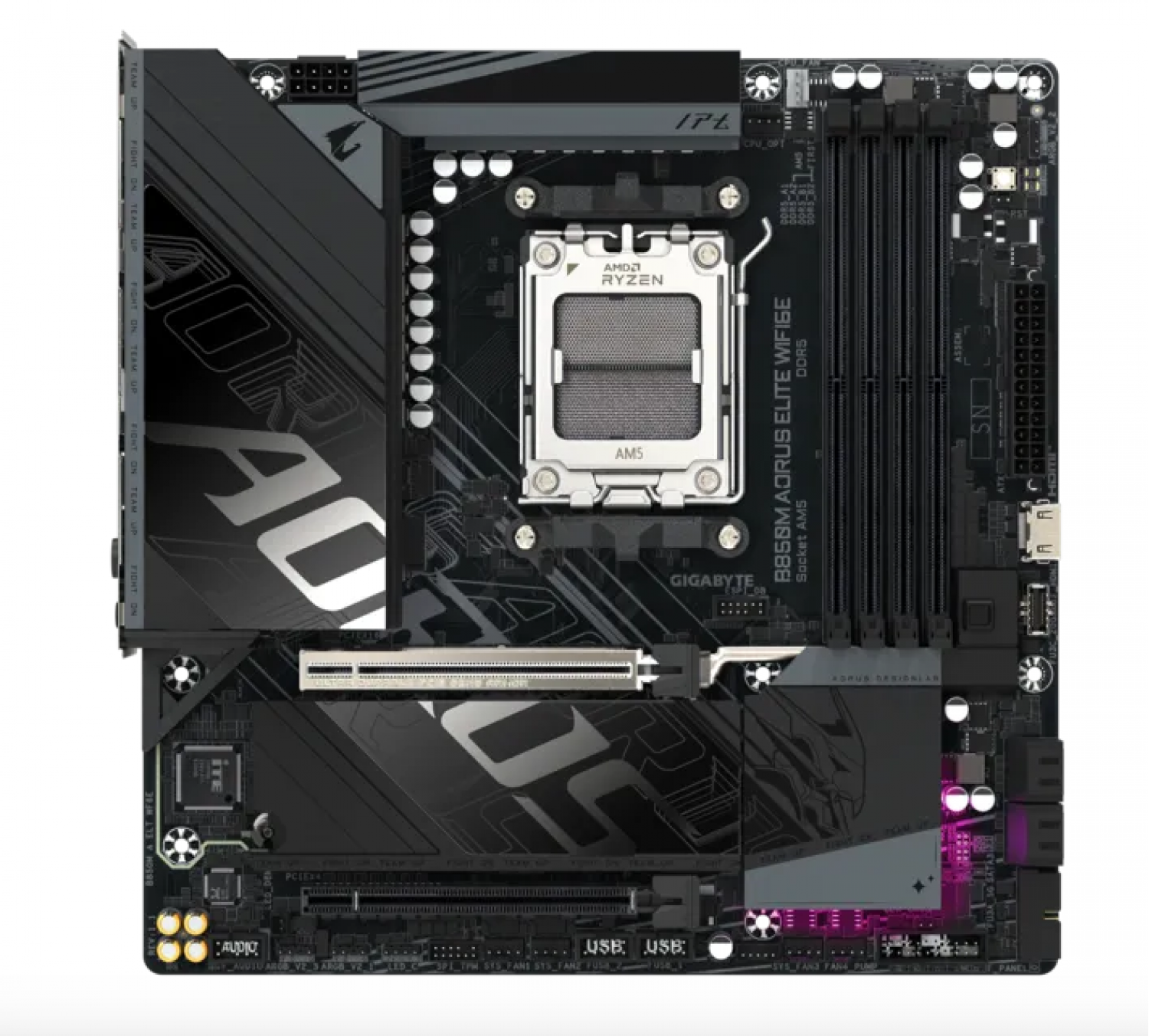 motherboard_gigabyte_am5_b850m_aorus_elite_wf6e - Imagen completa 3
