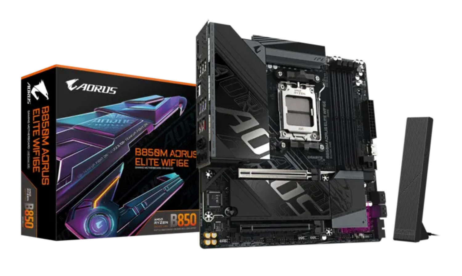 motherboard_gigabyte_am5_b850m_aorus_elite_wf6e - Imagen completa 1