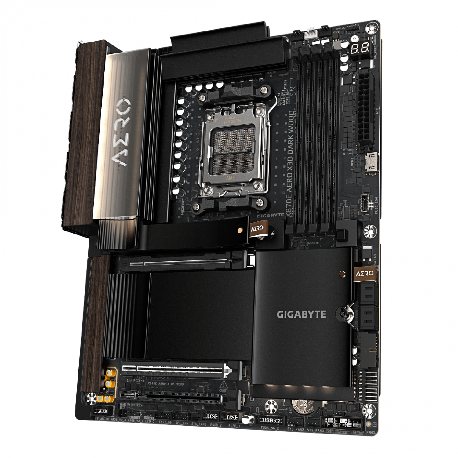 motherboard_gigabyte_am5_x870e_aero_x_dark_wood - Imagen completa 4
