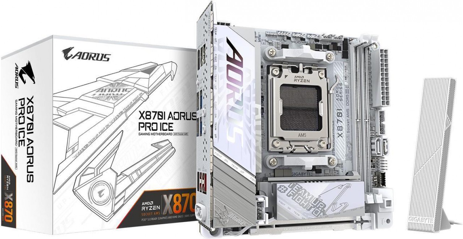 motherboard_gigabyte_am5_x870i_aorus_pro_ice - Imagen completa 1