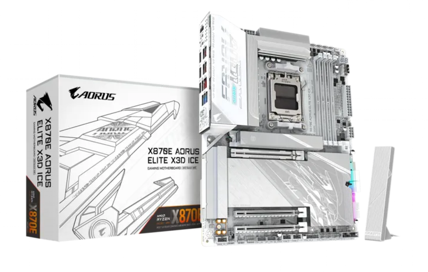 motherboard_gigabyte_amd_am5_x870e_a_elite_x_ice - Imagen completa 1