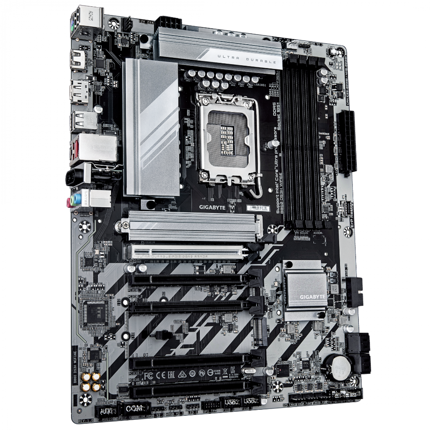 motherboard_gigabyte_lga_1851_b860_ds3h_wifi6e - Imagen completa 4