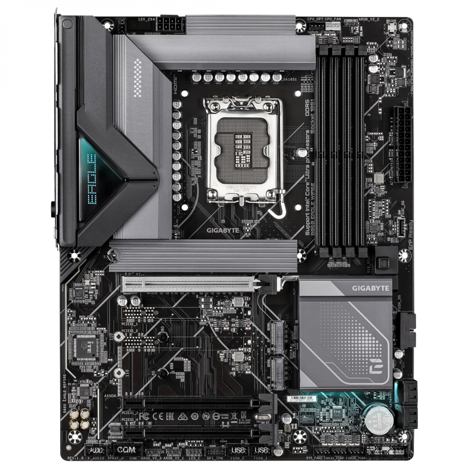 motherboard_gigabyte_lga_1851_b860_eagle_wifi6e - Imagen completa 2