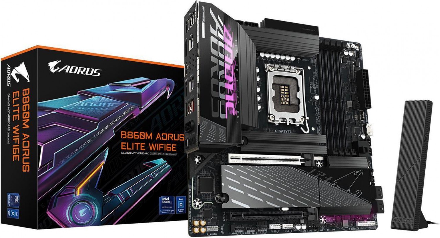 motherboard_gigabyte_lga_1851_b860m_a_elite_wifi6e - Imagen completa 1