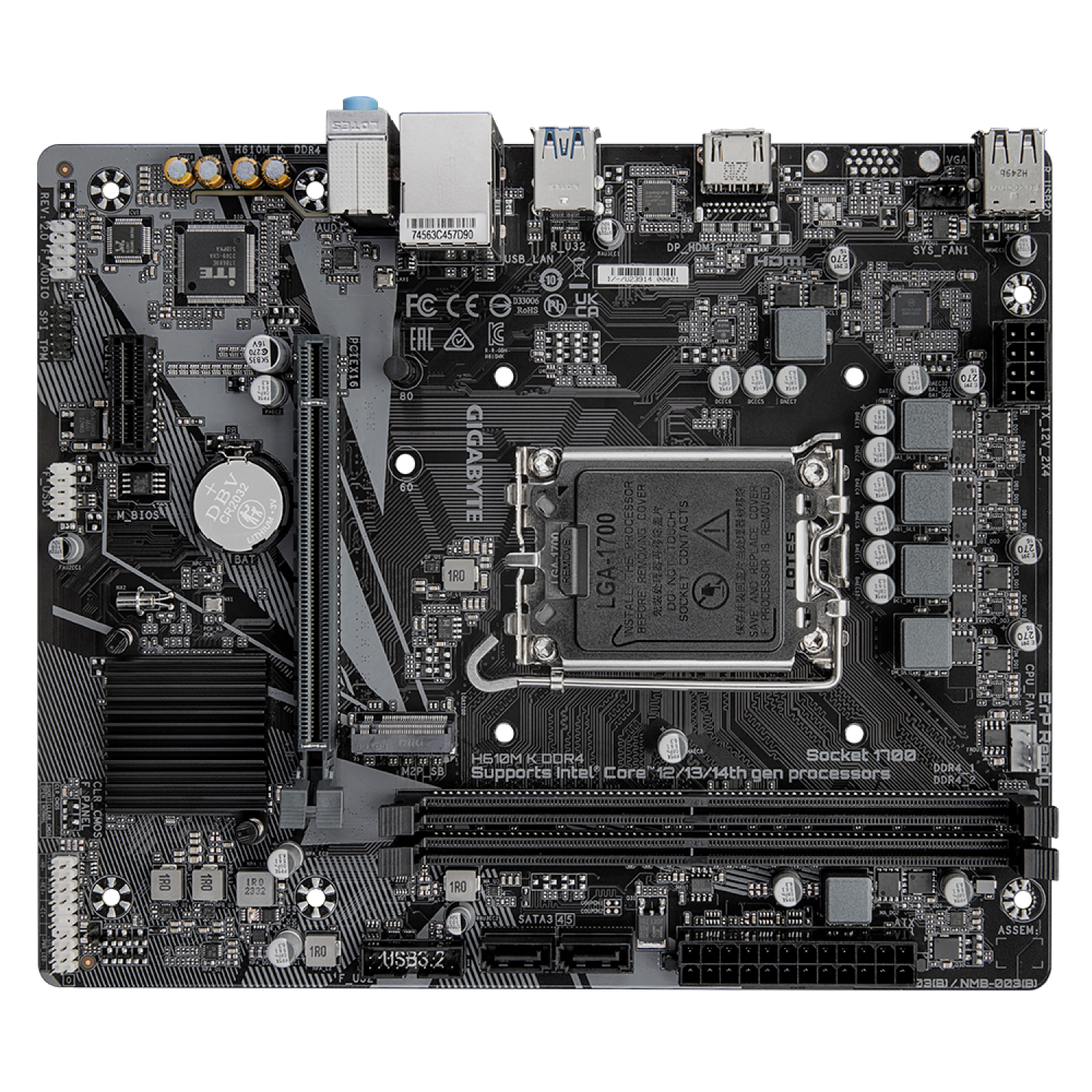 motherboard_gigabyte_lga1700_h610m_k_ddr4 - Imagen completa 5