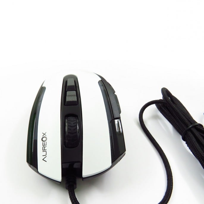 mouse_aureox_lasersight_white_gaming_gm400w_ - Imagen 5