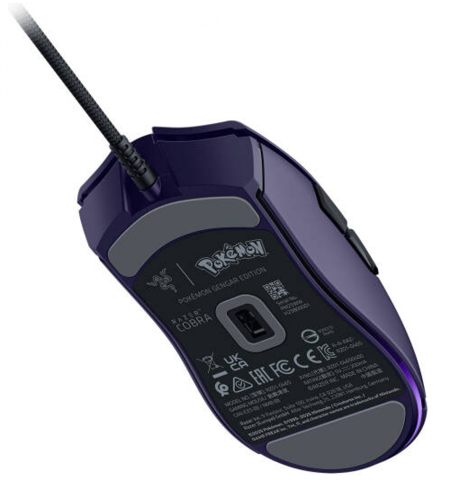 mouse_gamer_razer_cobra_pokemon_gengar - Imagen completa 3