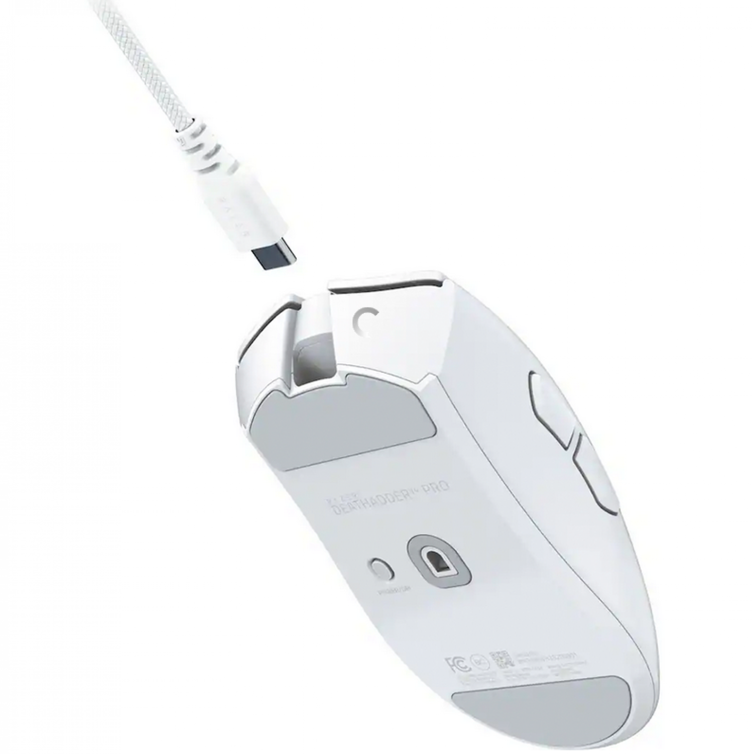 mouse_gamer_razer_deathadder_v4_pro_white - Imagen completa 2